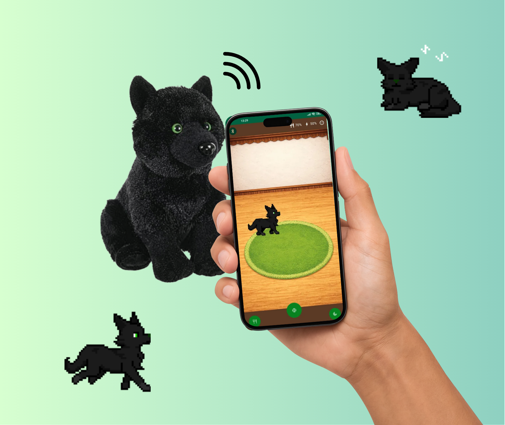 Vista - Peluche robotique